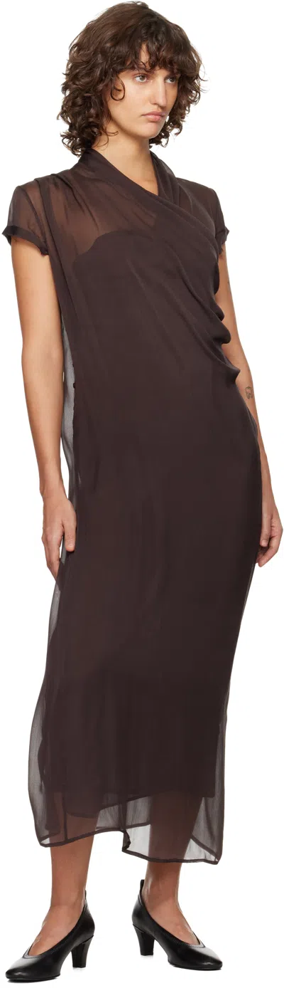 Paloma Wool Abito Midi Sully In Brown