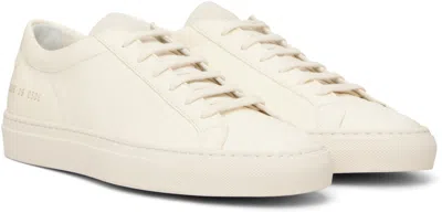 Common Projects Achilles Premium Sneaker In White