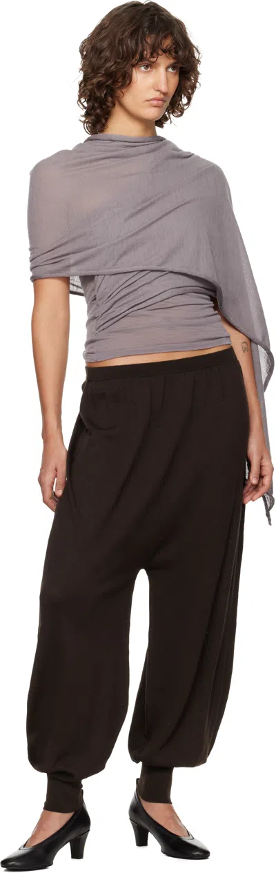 Paloma Wool Long Cofre Lounge Pants In Brown