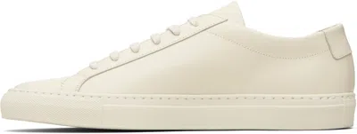 Common Projects Off-white Original Achilles Low Sneakers In White
