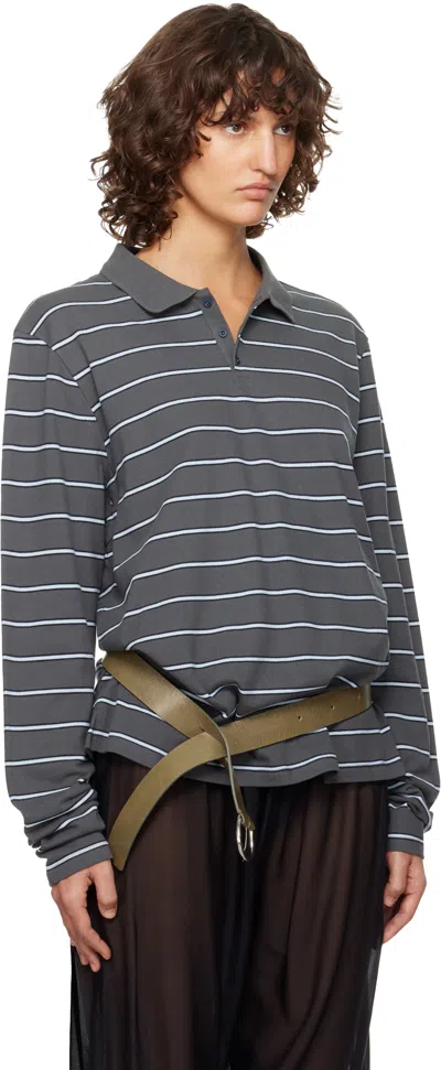 Paloma Wool Gray Coty Polo In Gray