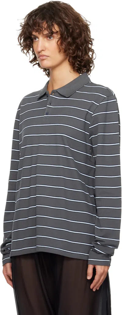 Paloma Wool Gray Coty Polo In Gray