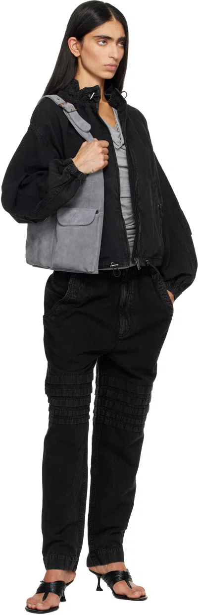 Isabel Marant Étoile Black Mellya Trousers In Black