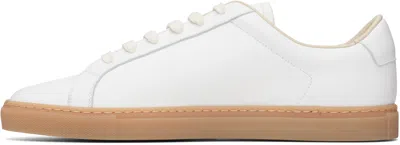 Common Projects White Achilles Low Profile Sneakers In White