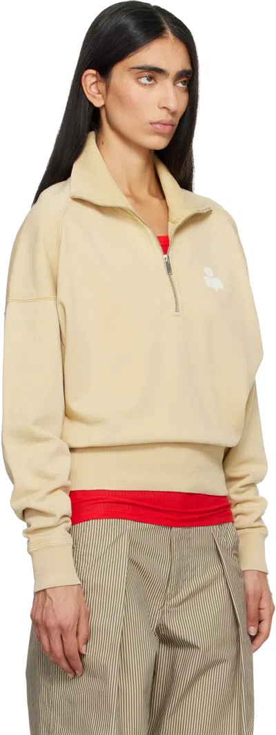 Isabel Marant Étoile Beige Ross Sweatshirt In Neutral