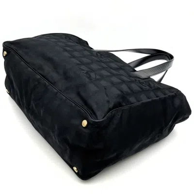 Pre-owned Chanel Black New Travel Line Handbag Tote Bag ()