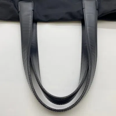 Pre-owned Chanel Black New Travel Line Handbag Tote Bag ()