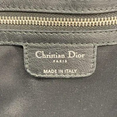 Pre-owned Dior Christian  Black Canvas Tote Bag ()