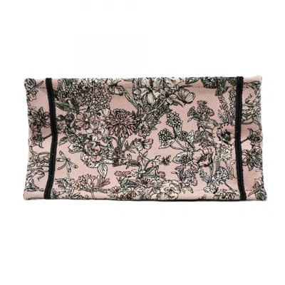 Pre-owned Dior Christian  Black Pink Canvas Tote Bag () In Multi