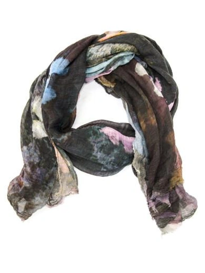 Shop Ottotredici Annalisa Giuntini Agri Modal And Cashmere Scarf In Multicolor