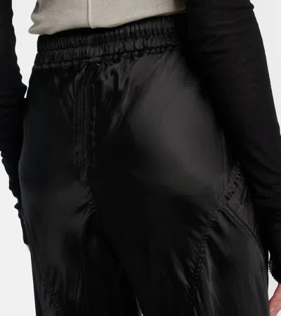 Rick Owens Bias Wide-leg Pants In Black