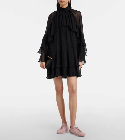 Jimmy Choo Sunny Suede-trimmed Lace Sneakers In Pink