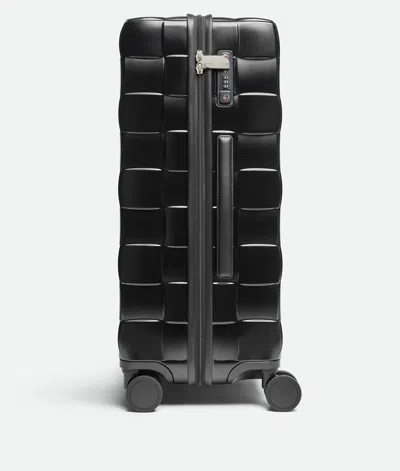 Bottega Veneta Odissey Check-in Suitcase In Black