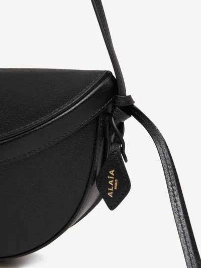 Alaïa East West Fanny Pack In Black