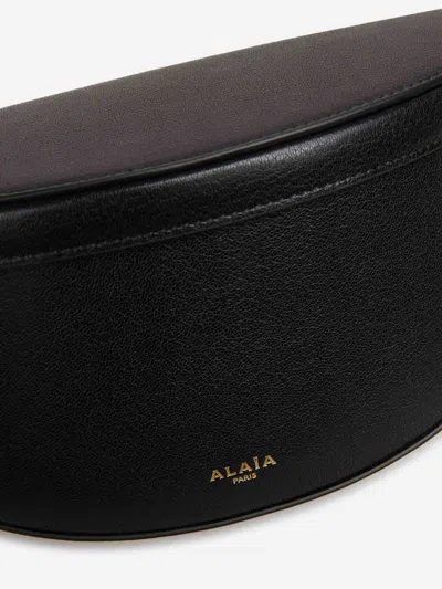 Alaïa East West Fanny Pack In Black