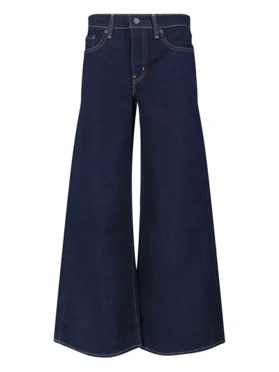 Levi's Cotton Wide-leg Jeans In Blue