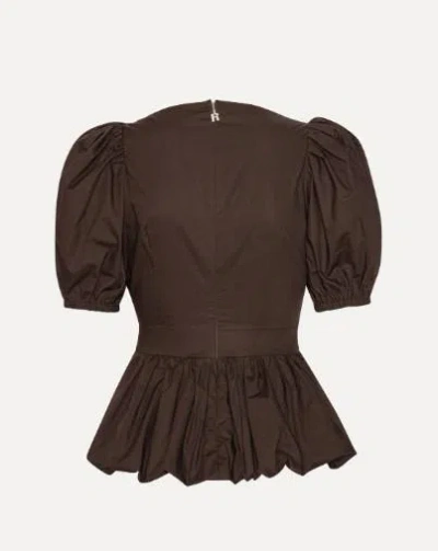 Rotate Birger Christensen Flower Intarsia Top In Multi