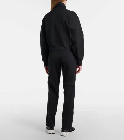 Adidas By Stella Mccartney Cropped Track Jacket In Black