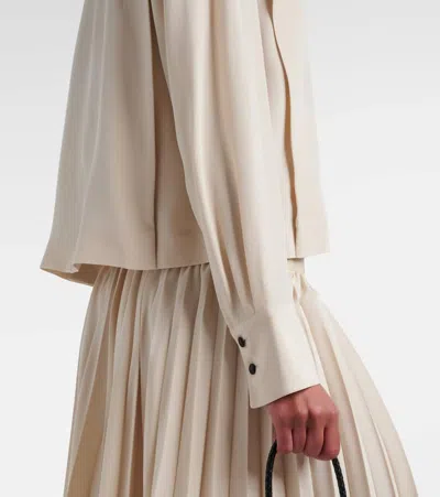 Isabel Marant Felissa Button-detail Top In White