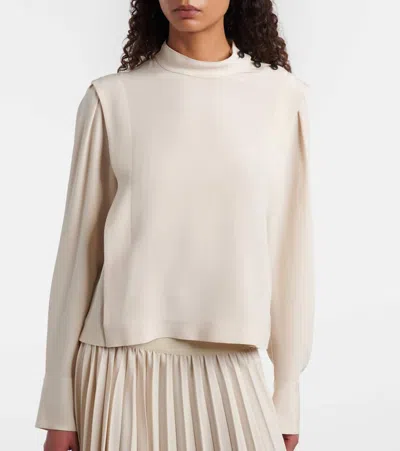 Isabel Marant Felissa Button-detail Top In White