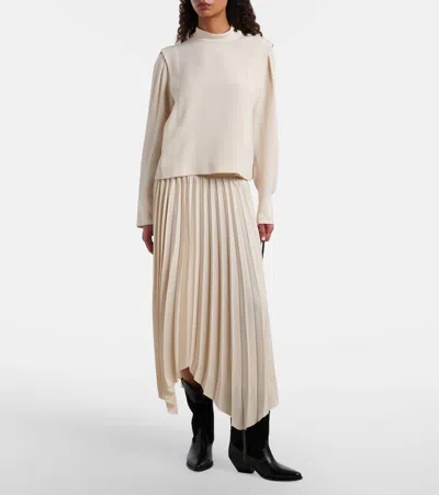 Isabel Marant Duerte 40 Leather And Suede Cowboy Boots In Black