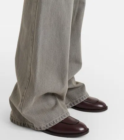 Max Mara Colibri High-rise Flared Jeans In Gray