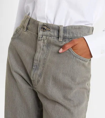 Max Mara Colibri High-rise Flared Jeans In Gray