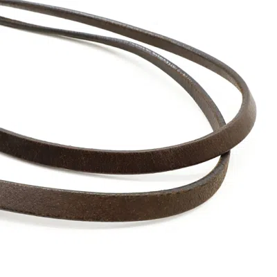 Pre-owned Fendi Zucca Dark Brown Khaki Brown Coated Canvas Leather Shoulder Bag Tote Bag ()