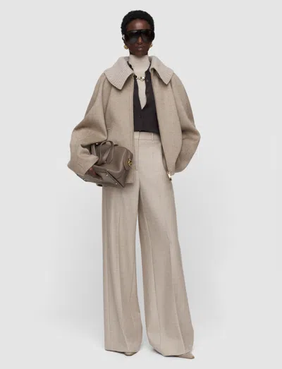 Joseph Cooksey Double Face Cashmere Jacket In Brown