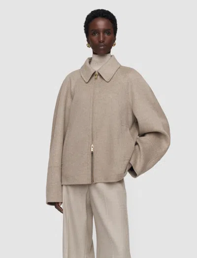 Joseph Cooksey Double Face Cashmere Jacket In Brown