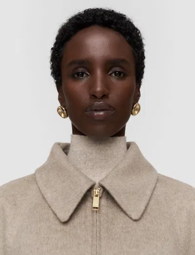 Joseph Cooksey Double Face Cashmere Jacket In Brown