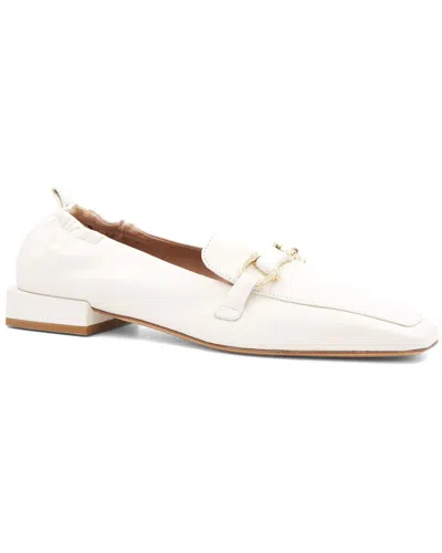 Bruno Magli Mila Leather Loafer In White