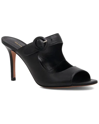 Bruno Magli Carina Leather Mule In Black