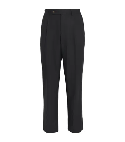 Colombo Cashmere Trousers In Black