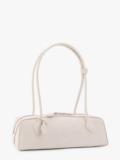 Alaïa Alaia Women Le Teckel Leather Crossbody Bag In White