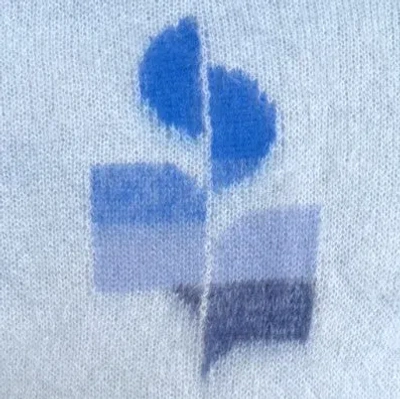 Isabel Marant Drany Graphic Pullover In Blue