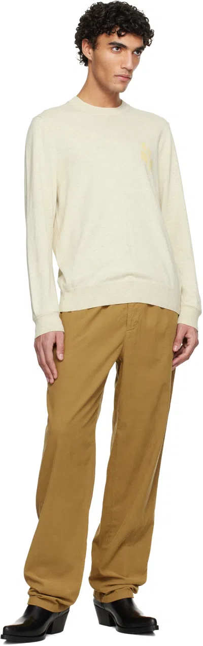 Isabel Marant Antea Logo-detail Pullover In White