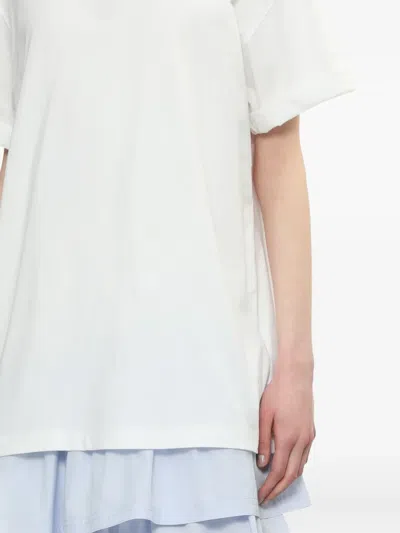 3.1 Phillip Lim Ruffled Overlay Dress In White