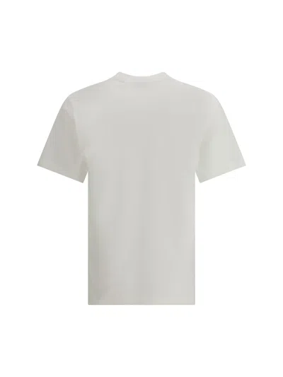Burberry Cotton T Shirt Featuring Front Logo Print In White