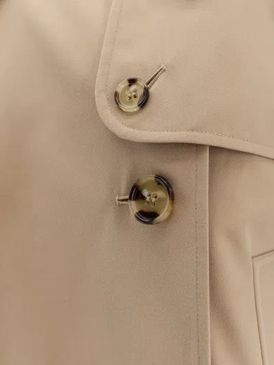 Burberry Women Haltye Organic Cotton Waterproof Jacket In Brown