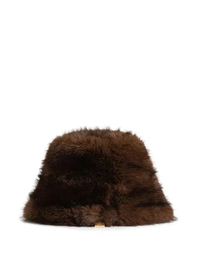 Manière De Voir Ilya Bucket Hat In Brown