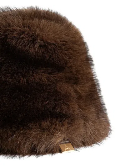 Manière De Voir Ilya Bucket Hat In Brown