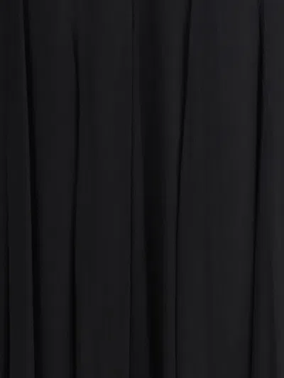 Chloé Women Fluid Silk Maxi Skirt In Black