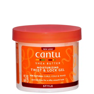 Cantu Natural Hair Moisturising Twist And Lock Gel 370g In Transparent