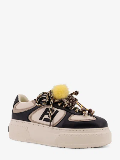 Fendi Match Platform Sneakers In Multi