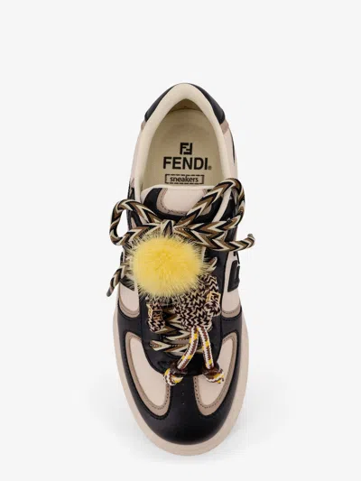Fendi Match Platform Sneakers In Multi