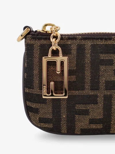 Fendi Women Ff Fabric Coin Purse In Multi