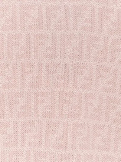 Fendi Women Ff Wool And Silk Sweater In Multi