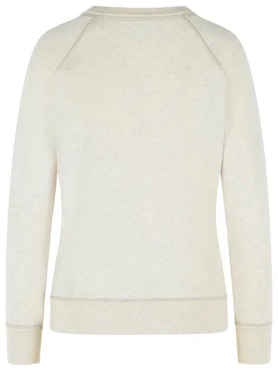 Isabel Marant Étoile Isabel Marant Etoile 'millyny' Sweatshirt In Ecru Cotton Misot Women In White
