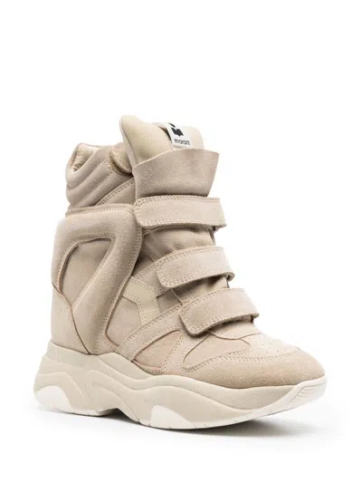 Isabel Marant Women Balskee Wedge Sneakers In Multi